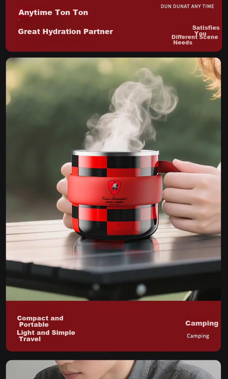 Dundun Mug, 316 Stainless Steel Water Cup, Office Coffee Cup, Tea Cup, Stylish Insulated Water Mug, Dundun Cup 9