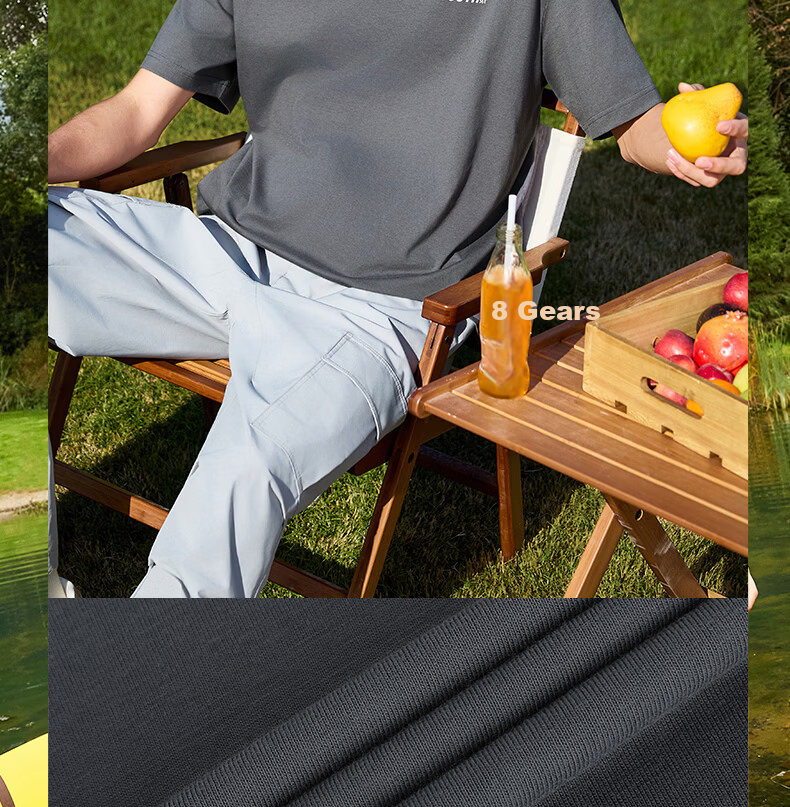 361° Men's T-Shirt Spring Summer New Sports Casual Loose Fit Crew Neck Short Sleeve Top 652629112-2 5