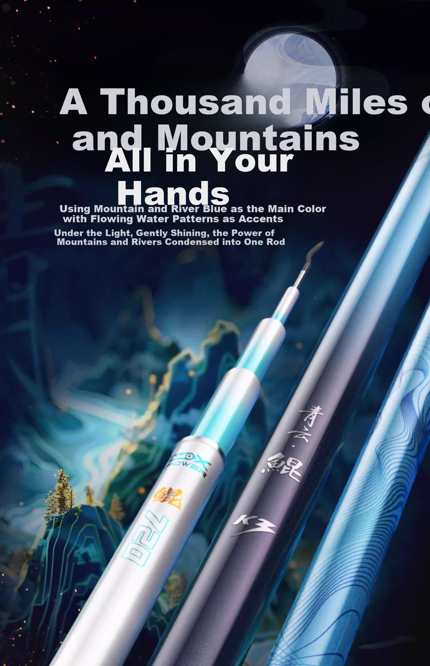 Liu Zhiqiang Qingyun Kun K3 Ultra-Lightweight Multi-Purpose Fishing Rod Super Hard Hand Rod New Model Excellent Casting 16