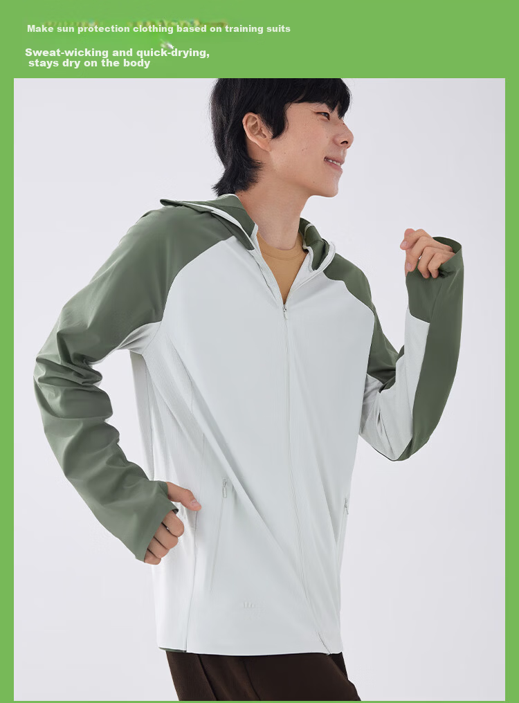 Beneunder Ice Silk Sun Protection Jacket for Men UV Protection Cooling Breathable Outdoor Fishing AL106 11