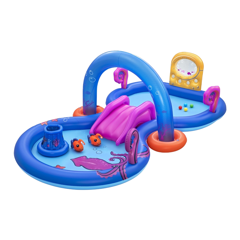 Bestway Deep Sea Inflatable Thickened Foldable Water Spray Swimming Pool Outdoor Leisure Children's Toy 53167