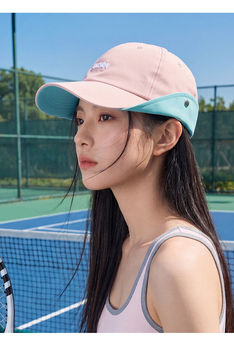 CACUSS Women's Summer Outdoor Lightweight Sun Protection Hat Casual Sports Sunshade Bucket Hat Mountaineering Baseball Cap Black 9