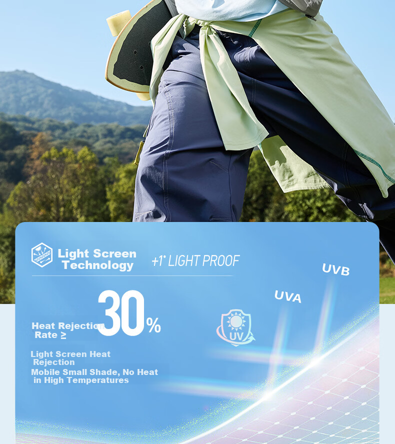 361° Men's Sunscreen Jacket Spring Summer UPF50+ UV Protection Sports Outdoor Cooling Heat Shield Jacket 652624603H-1 5