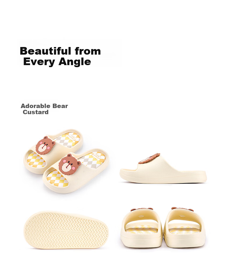 Cheerful Mario Kids Cat Summer Indoor Outdoor Silent Cute Bath Slippers for Boys and Girls 8