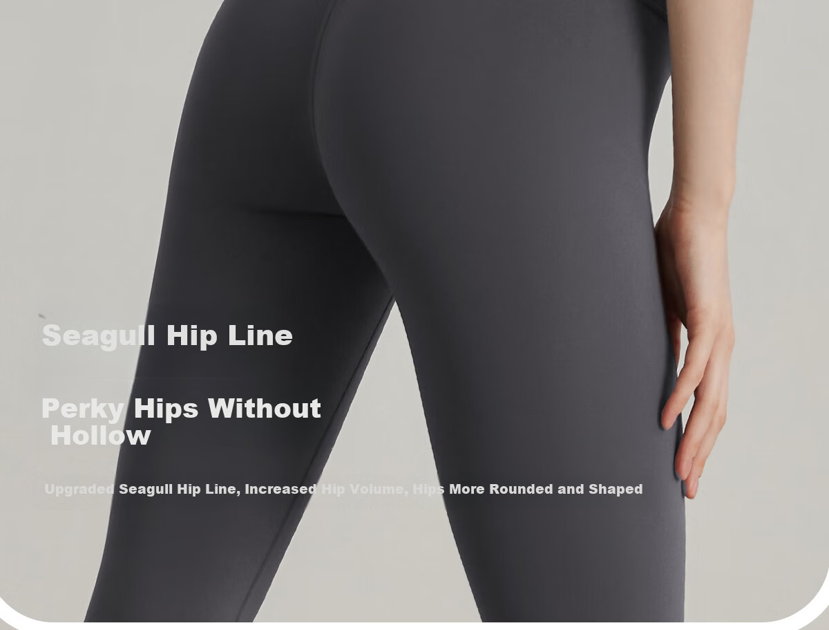 GIGT Jiji Women's High-Waist Slimming Yoga Pants Sports Leggings Daily Running Shark Skin Naked Feeling Fitness Pants 13