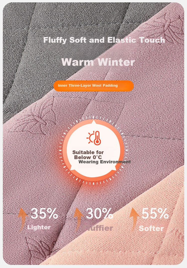MiiOW Kids Thermal Underwear Boys School Uniform Essential Single Top Inner Layer Autumn Winter Cotton Padded Jacket 6