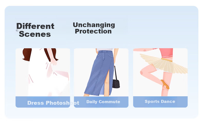 Herbal Original Color 10A Waist Support An Shield Women's Safety Shorts Hip-Lifting Anti-Exposure Comfortable Seamless Ice Silk Leggings 8