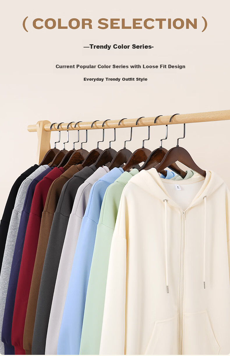 Jeanswest Women's Commuter Cardigan Hoodie Jacket Spring Autumn 2026 New Winter Fleece Thickened Sherpa Hooded Top 13