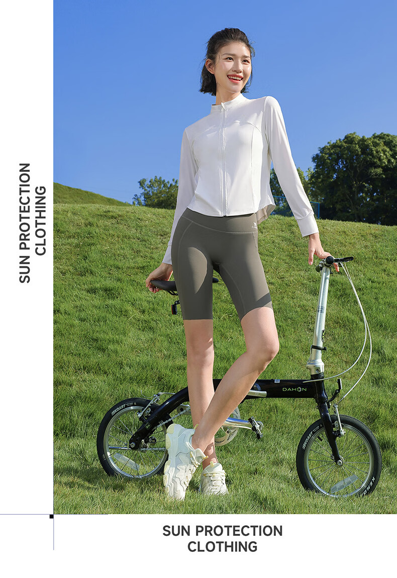 CAMEL Original Yarn Sun Protection Yoga Shorts Women Ice Cooling Breathable Sports Biker Shorts Y26BY1L7024A Rock Mist Gray M 22