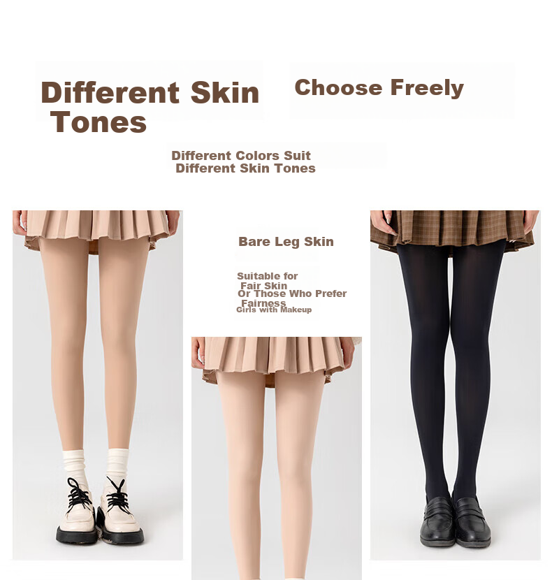 Bingxue Kapok Bare-Leg Magic Velvet Tights for Women Autumn Winter Nude Feeling Ultra-Natural Pantyhose Stockings 2025 New Arrival 18