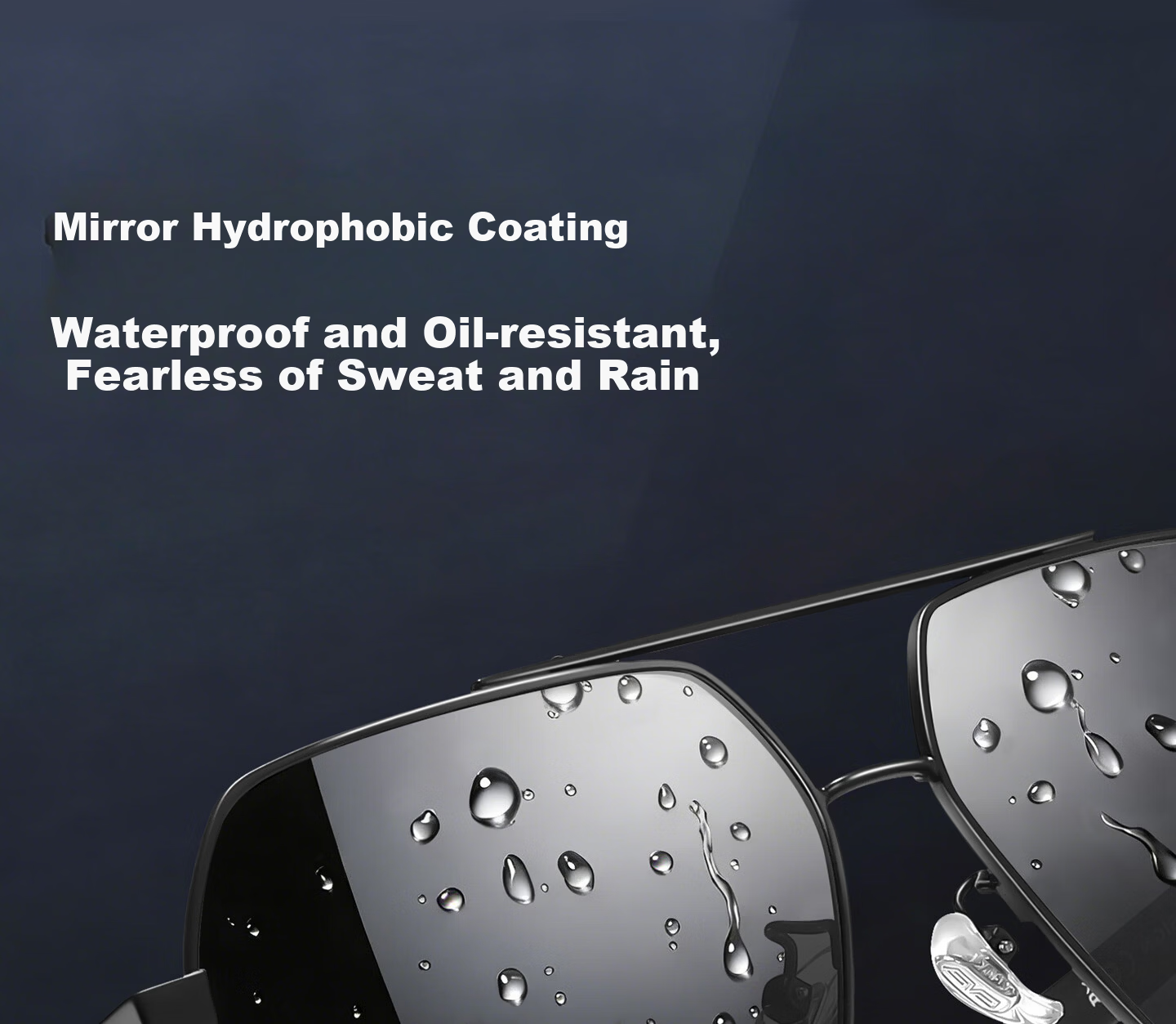 CAPONI Carbon Fiber Polarized Sunglasses for Men, Photochromic UV Protection Driving Day and Night Use 24