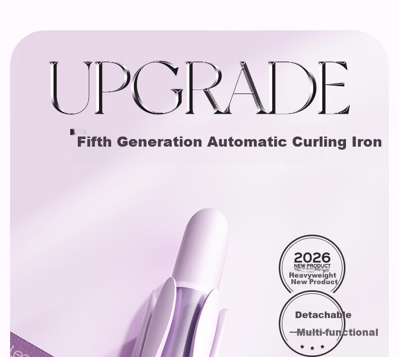 Lena 2-in-1 Automatic Curling Iron 32/36mm Electric Hair Curler Big Waves LN-Z5-32&36 1