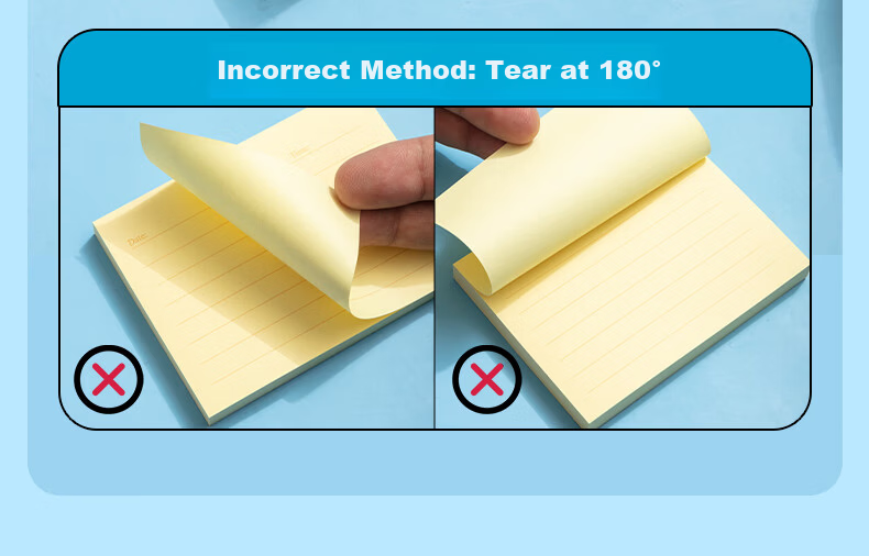 M&G Full Adhesive Lined Large Sticky Notes Label Green 76x101mm YS-294 Exam Essential Student Office Supplies 9