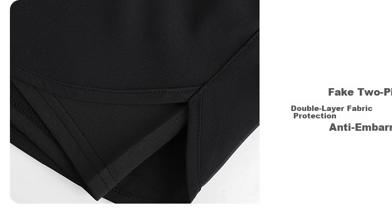 BURUITE Men's Running Shorts with Inner Liner, Three-Quarter Athletic Shorts, Summer Professional Marathon Quick-Dry 2-in-1 Fitness Pants 16