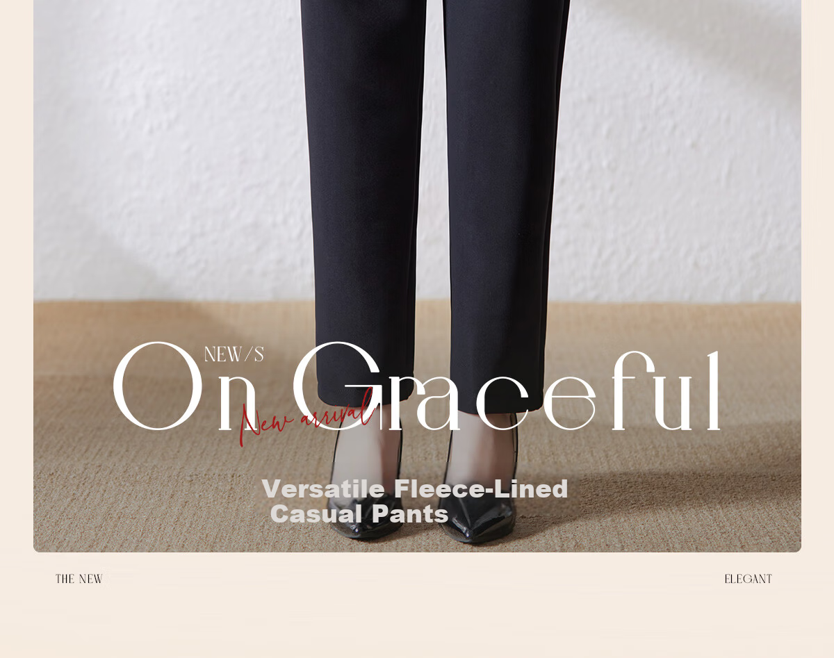 YUZHAOLIN Mother's Day Gift Middle-aged and Elderly Women's Spring and Autumn Pants Casual Pants for Middle-aged Moms Y243K2008 2