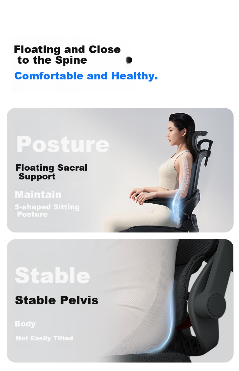 Sihoo B100Pro Ergonomic Office Chair Computer Chair Human Engineering Seat Gaming Chair with 4D Adjustable Armrests 6