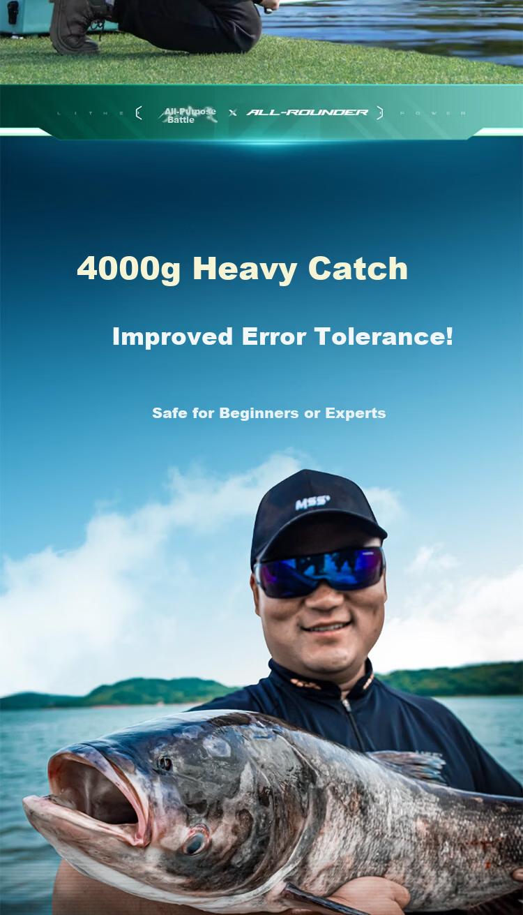 Handing Fish Rod All-Purpose Battle Plus Carbon Fiber Telescopic Fishing Rod Ultra-Light Hand Rod 7.2m 10