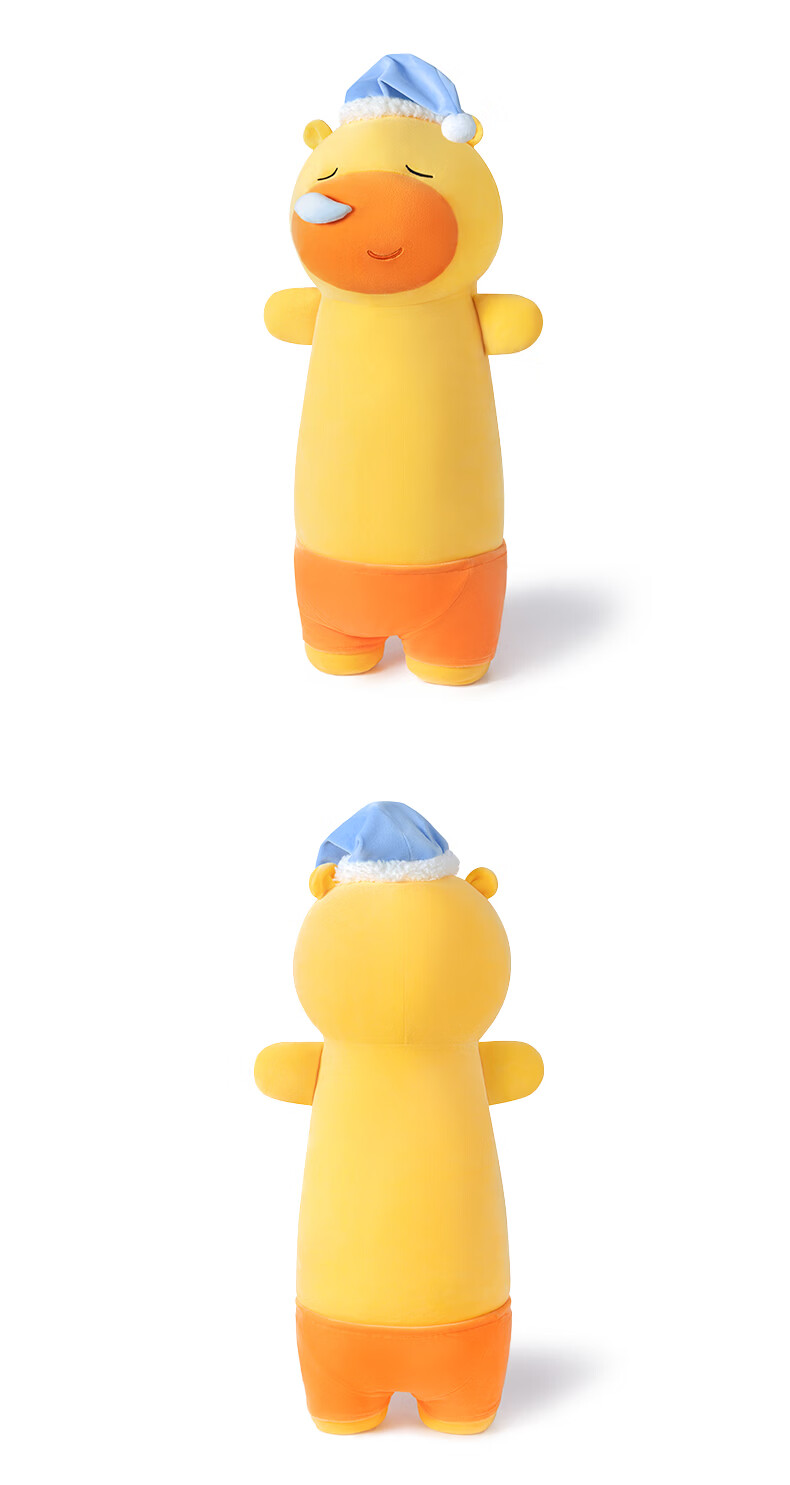 Duoai Authentic Capybara Lululu Snoring Plush Pillow Stuffed Toy Hugging Sleeping Leg-Clamp Doll Birthday Gift for Boys and Girls 3