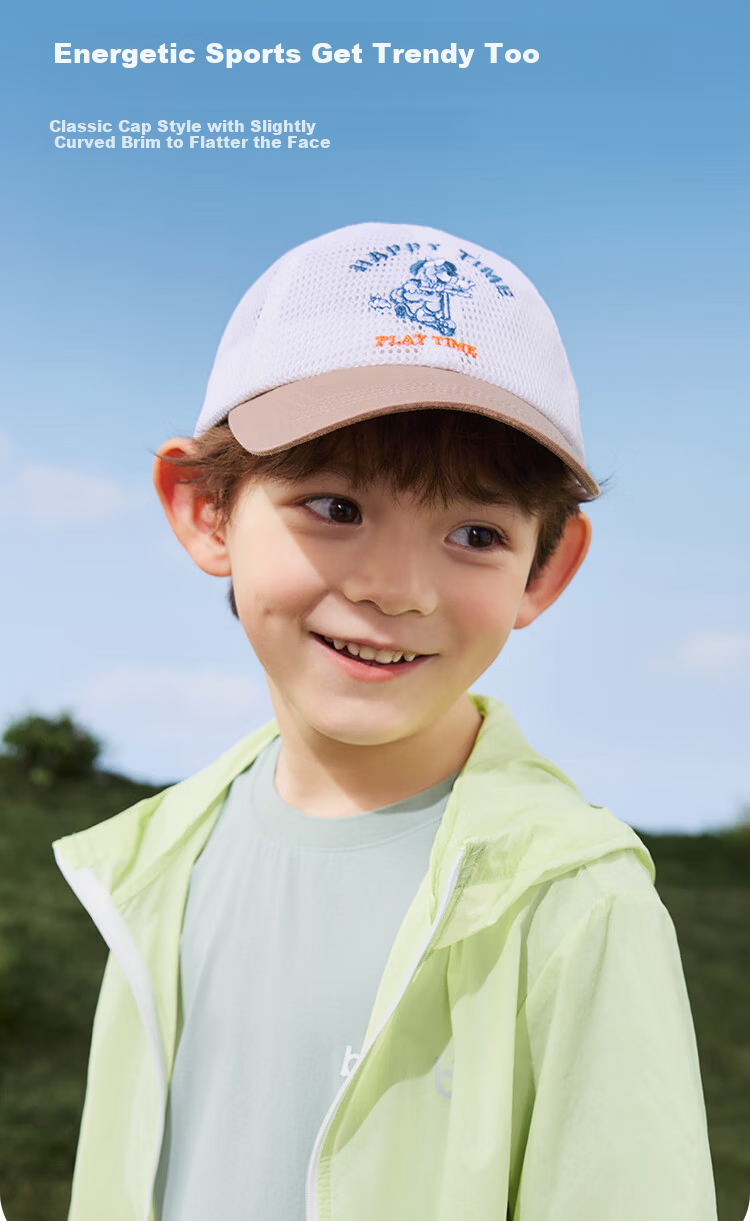 BALABALA Kids Baseball Cap Summer Boys Girls Sun Hat Embroidered Fashion Cute 208225160206 3