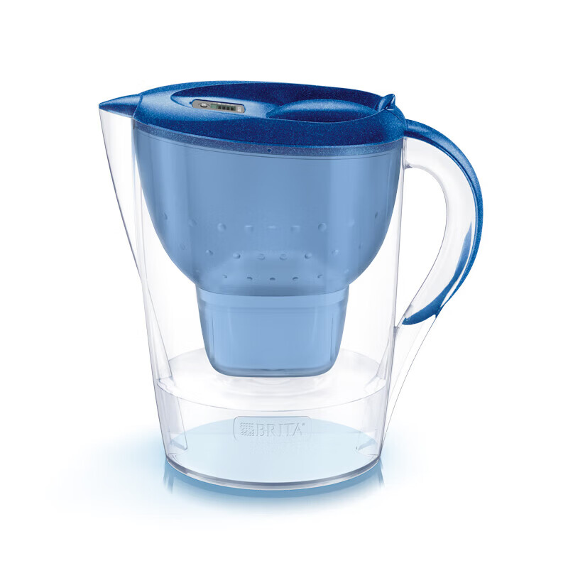 BRITA Marella XL-WPWLE Water Filter Jug with One Cartridge Starlight Blue 3.5L