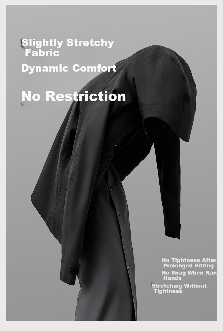 JD Jingzao Waterproof Sealed Men's Jacket High-end Softshell Outerwear Spring New Lightweight Tactical Jacket Black L 7