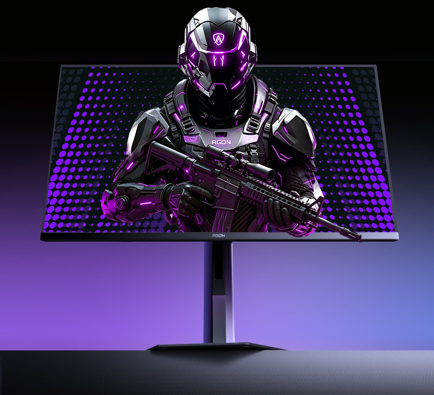 AOC AG326UZD2 32-inch 4K 240Hz BlackAR3.0 Anti-Glare Five-Layer Stacked QD-OLED HDR500 DP2.1 Type-C Gaming Monitor 3