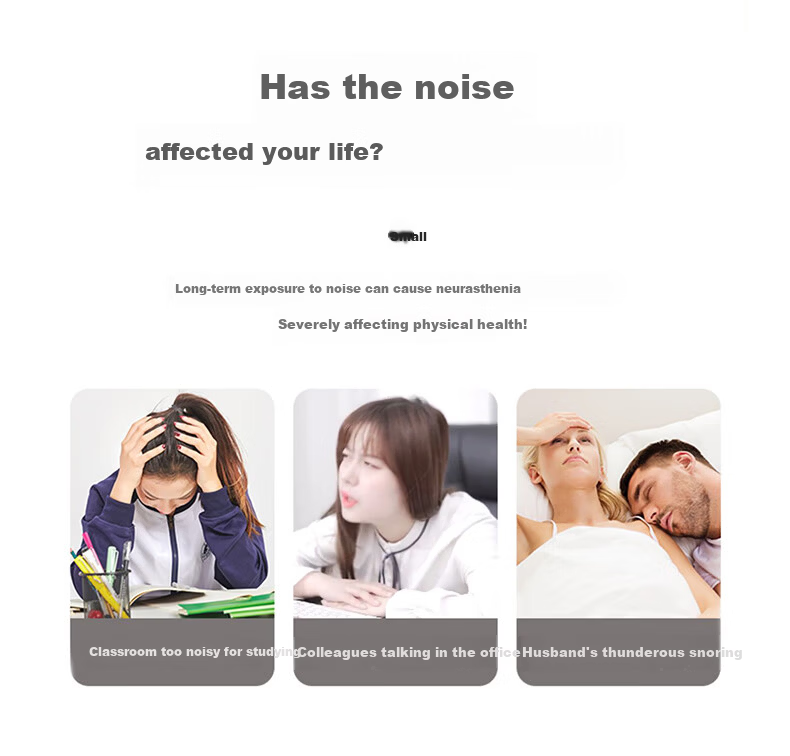 JiaTu Sleep Earplugs Noise Reduction Anti-Snoring Comfortable Soundproof Earplugs for Sleeping Study with Storage Box, 5 Pairs 4