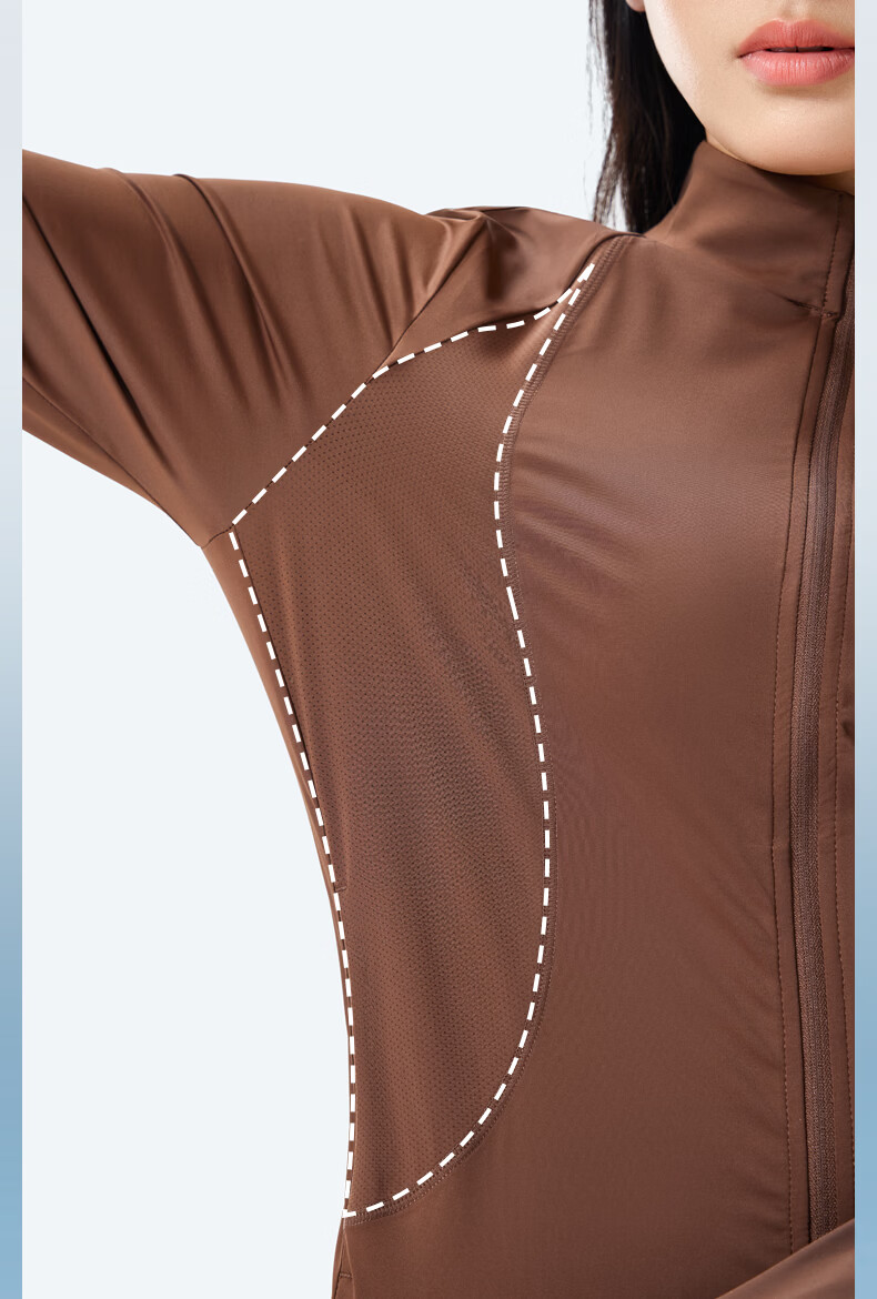 Penguin Baby Style Slim Waist Cooling Breathable Original Yarn Sun Protection Jacket for Women 1036 22