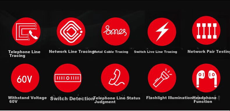 Smart Mouse NF-810 Cable Tracker Network Tester Line Tracer Cable Detector Network Cable Tester 2