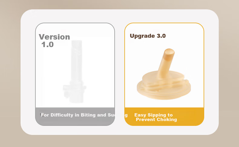 Beingmate Baby Training Cup Children's Milk Cup PPSU Direct Drinking Bottle with Scale Straw Water Cup for 1-3 Years Old 4