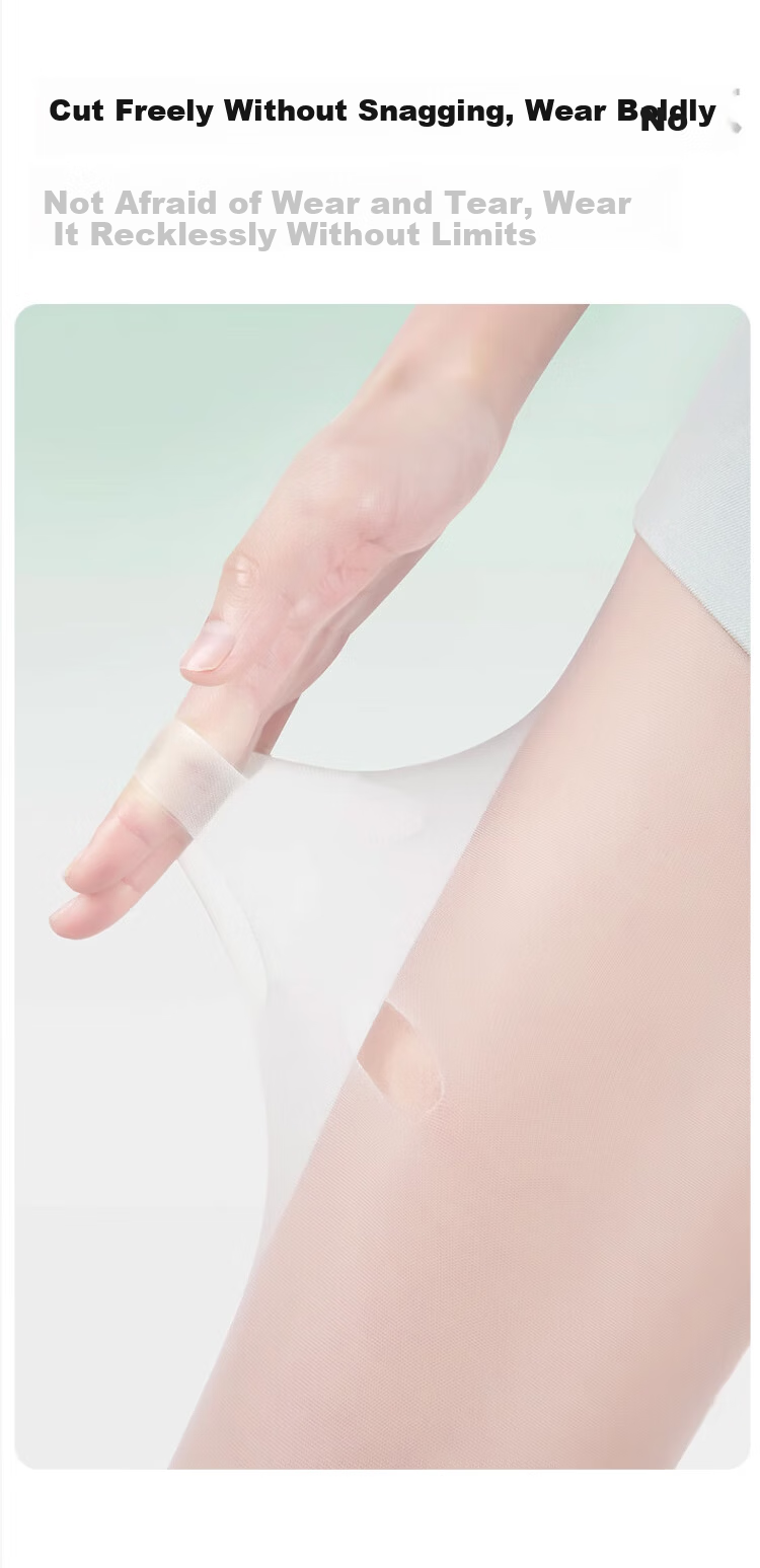 Xueqiman Summer Ultra-Thin Bare-Leg Miracle Seamless Anti-Snag Sunscreen Skin-Beautifying Tights Pantyhose 15