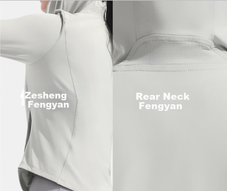 Beneunder UV Protection Jacket for Women, Short Style, Sexy Stand Collar, Slim Fit AL819 Twilight Black L 16