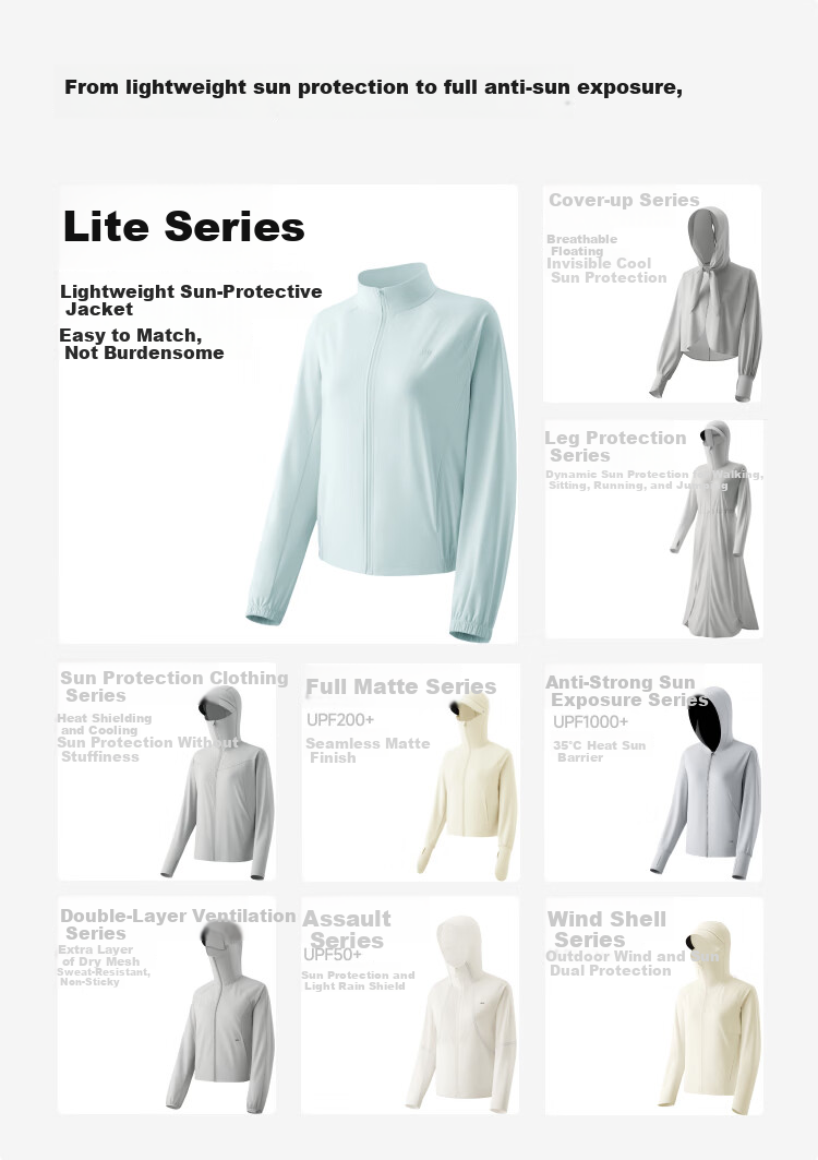 Beneunder Women's Sunscreen Jacket UV Protection Quick-Dry Loose Stand Collar Casual Outdoor AL002 Frosty White XXL 2