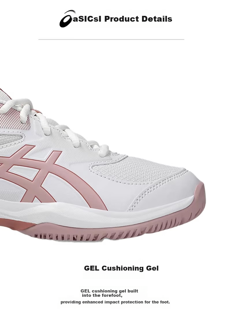 ASICS GAME GS Kids' Tennis Shoes Non-slip Durable Shock Absorption 1044A083-103 Size 35 4