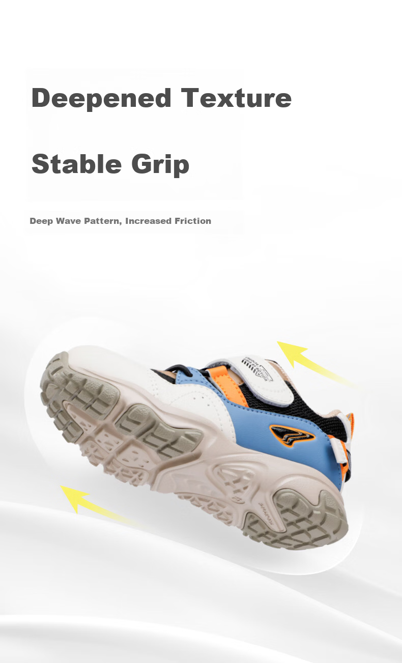 DR·KONG Spring Boys' Casual Retro Comfortable Breathable Toddler Walking Shoes 4