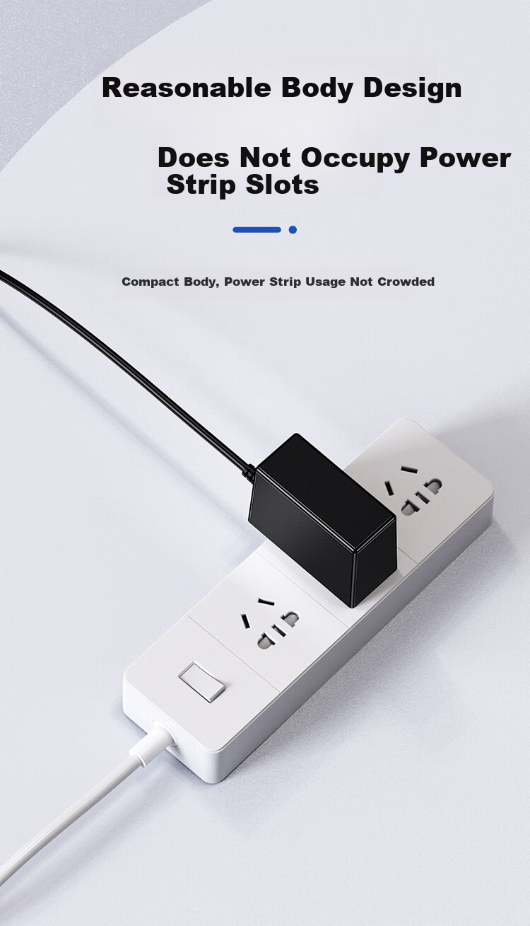 NVV 5V1A Power Adapter Compatible with Hard Drive Enclosures, Set-Top Boxes, Routers, Surveillance Devices, Optical Modems, Fiber Optic Transceivers DC Connector 5.5*2.5mm Universal Round Hole Charger 6