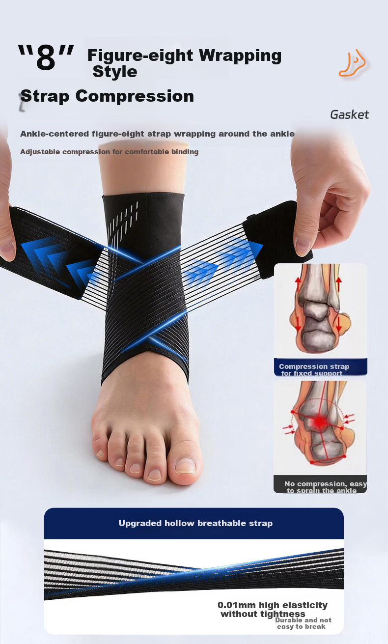 Li-Ning Ankle Brace Joint Support Sprain Protector Basketball Running Lightweight Ankle Sleeve Bandage 6