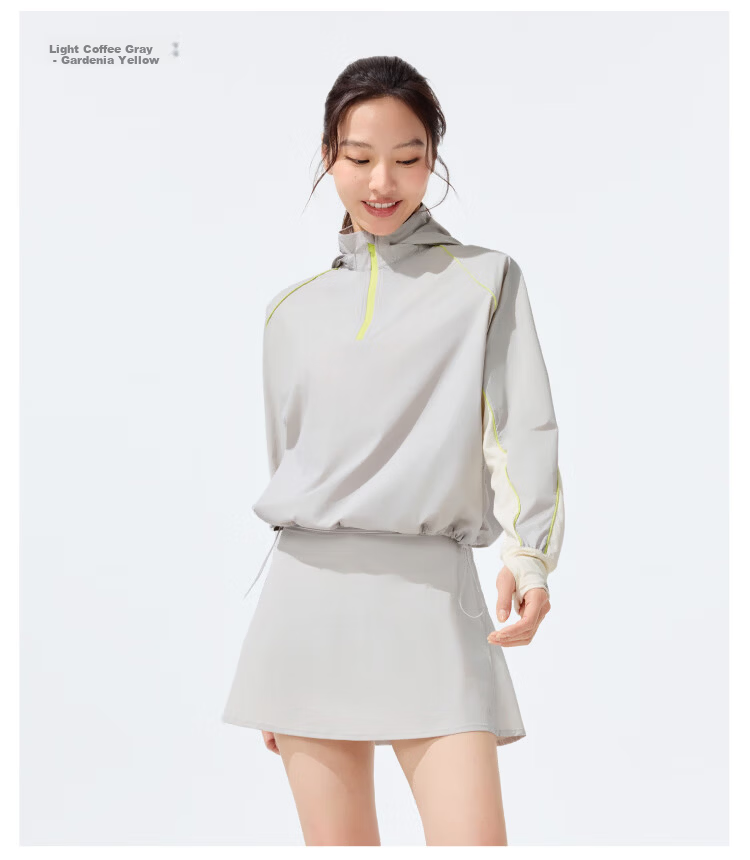 Beneunder Women's A-Line Water-Resistant Skirt Shorts Outdoor Sports Quick-Dry Sun Protection Spring Summer 2025 WR392 34