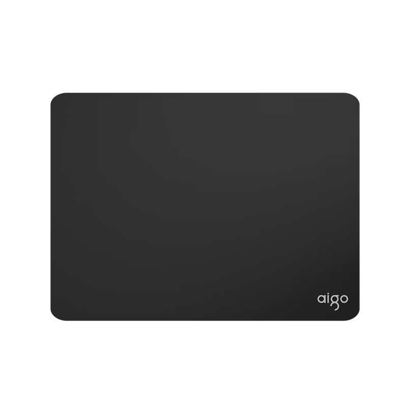 Aigo Glass Mouse Pad DMP300 Micro-Etched Tempered Glass Mat Non-Slip Office Computer Desk Mat Gaming FPS Smooth Mouse Pad Rose Red