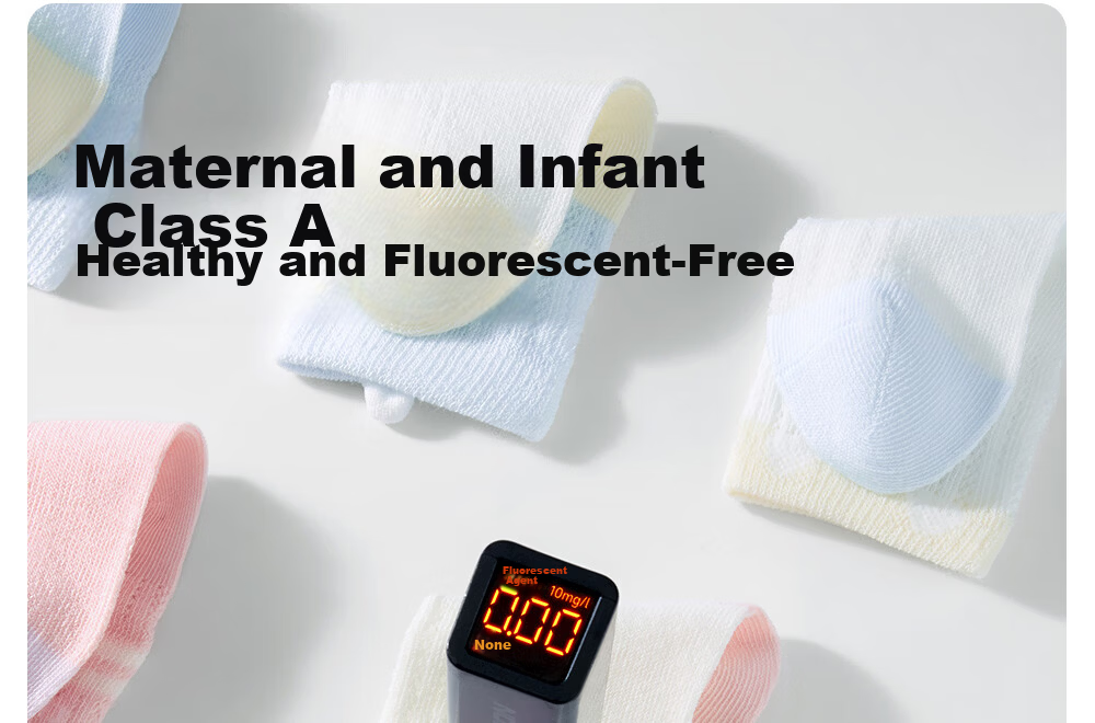 Beitais Children's Socks 6-12 Months Summer Thin Newborn Baby Mesh Socks Breathable Mid-Calf Socks for Boys and Girls 32