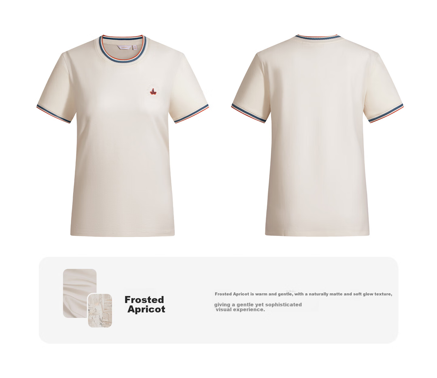 Navigare Small Sailboat Antibacterial Short Sleeve T-Shirt for Women 2026 New Mosquito-Repellent Commuter Casual Crew Neck Top 2325506501 8