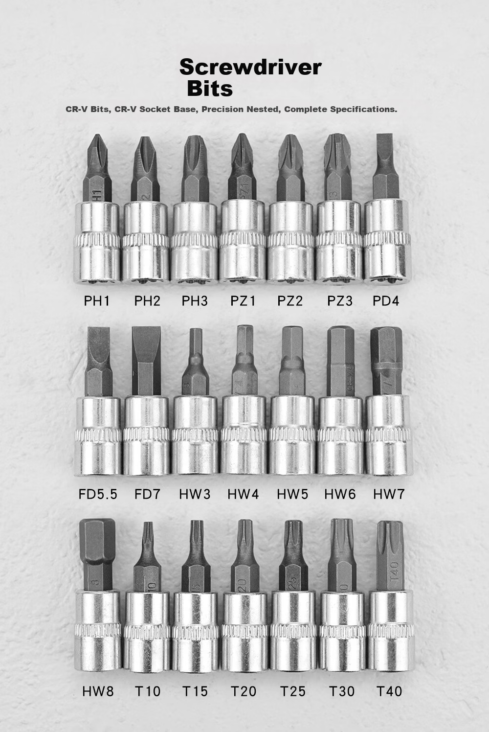 JERXUN 46-Piece Socket Wrench Auto Repair Tool Kit Ratchet Motorcycle Repair Road Quick Set Wrench Torque Screwdriver 6