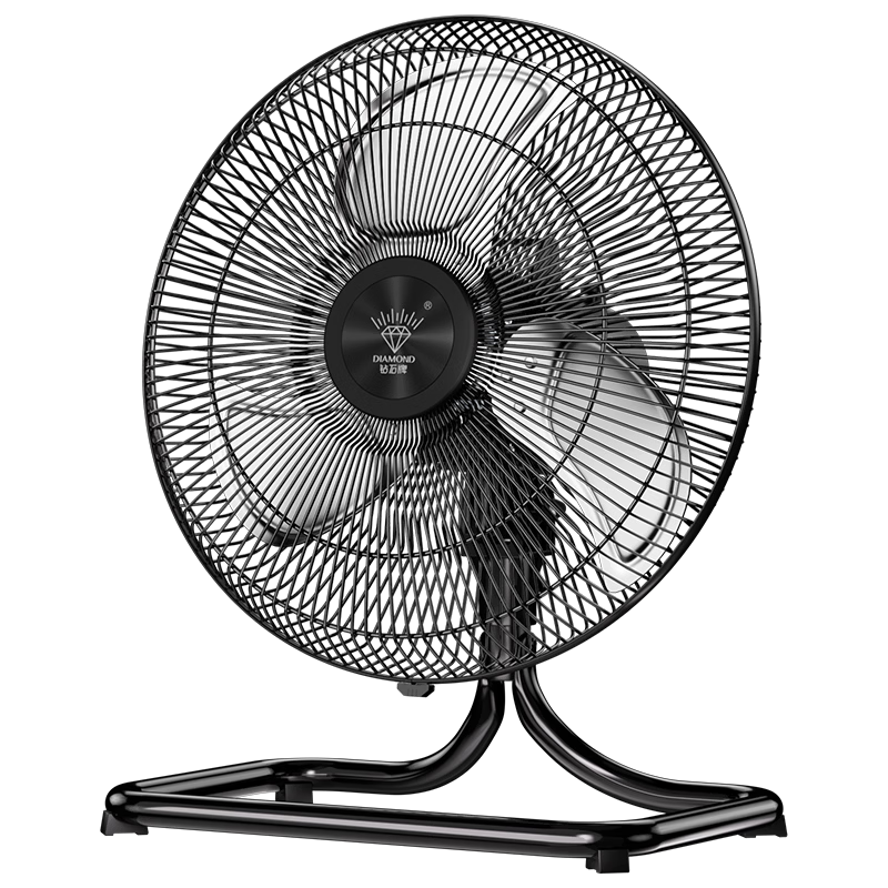 Diamond Brand 16-Inch Industrial Floor Fan Powerful Oscillating Desktop and Floor Fan TF1601
