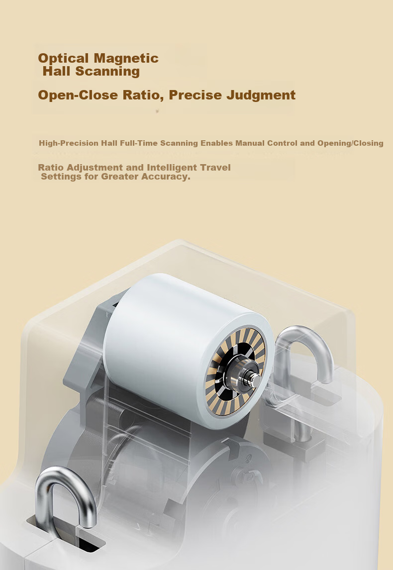 Mijia Xiaomi Mijia Curtain Companion (Roman Rod Version) Smart Electric Automatic Curtain Ready to Use 14