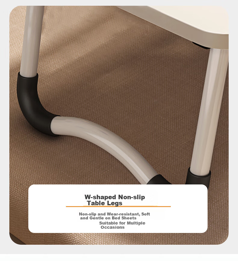 Jing Jiayi Folding Laptop Desk Bed Tray Small Study Table Dining Table Window Seat Dormitory College Student Office Lazy Table 6