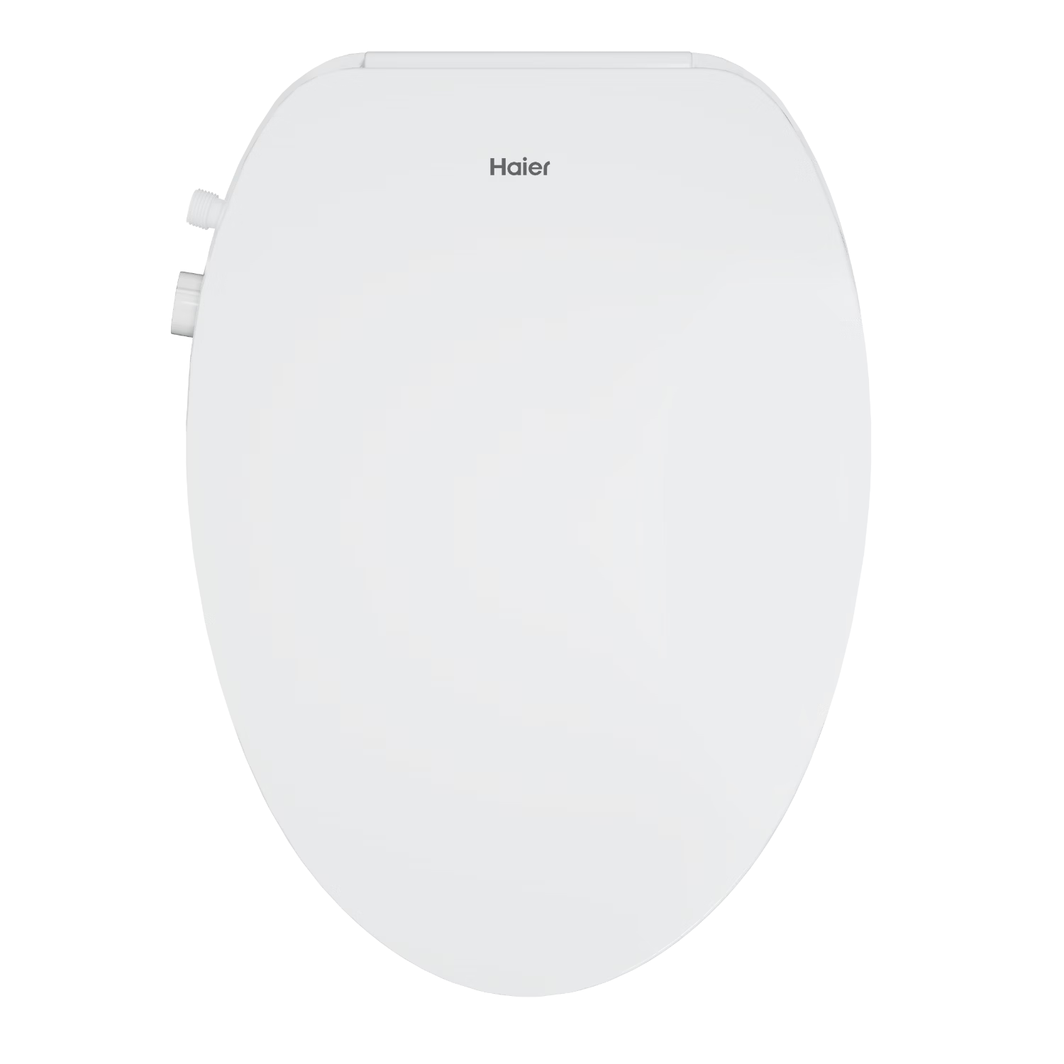 Haier Smart Toilet Seat Cover with One-Touch Knob, Warm Air Drying, Curved Water Tank Compatible with Toilet S5 Upgrade Model