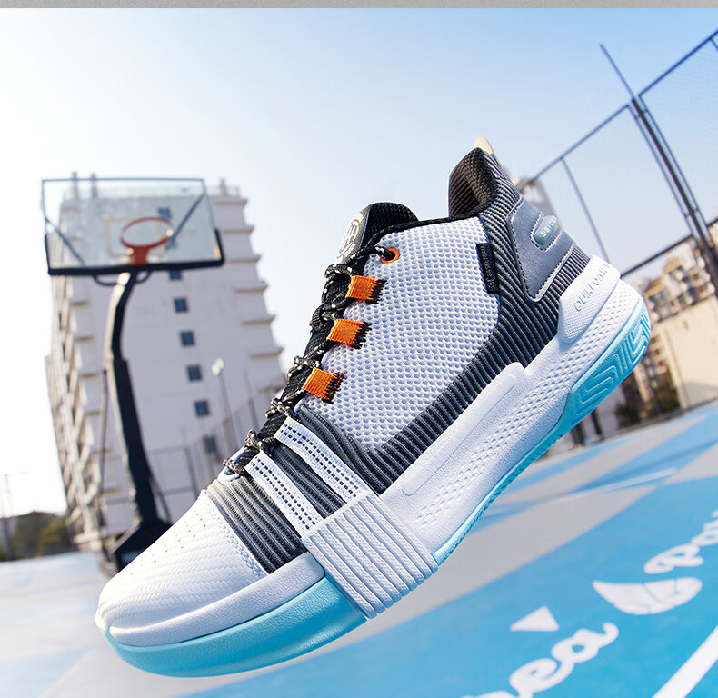 361° Basketball Shoes for Men, Spring And Summer Youth Professional Lightweight Low-Top Casual Sports Shoes, Men's Style 672121101-3 28