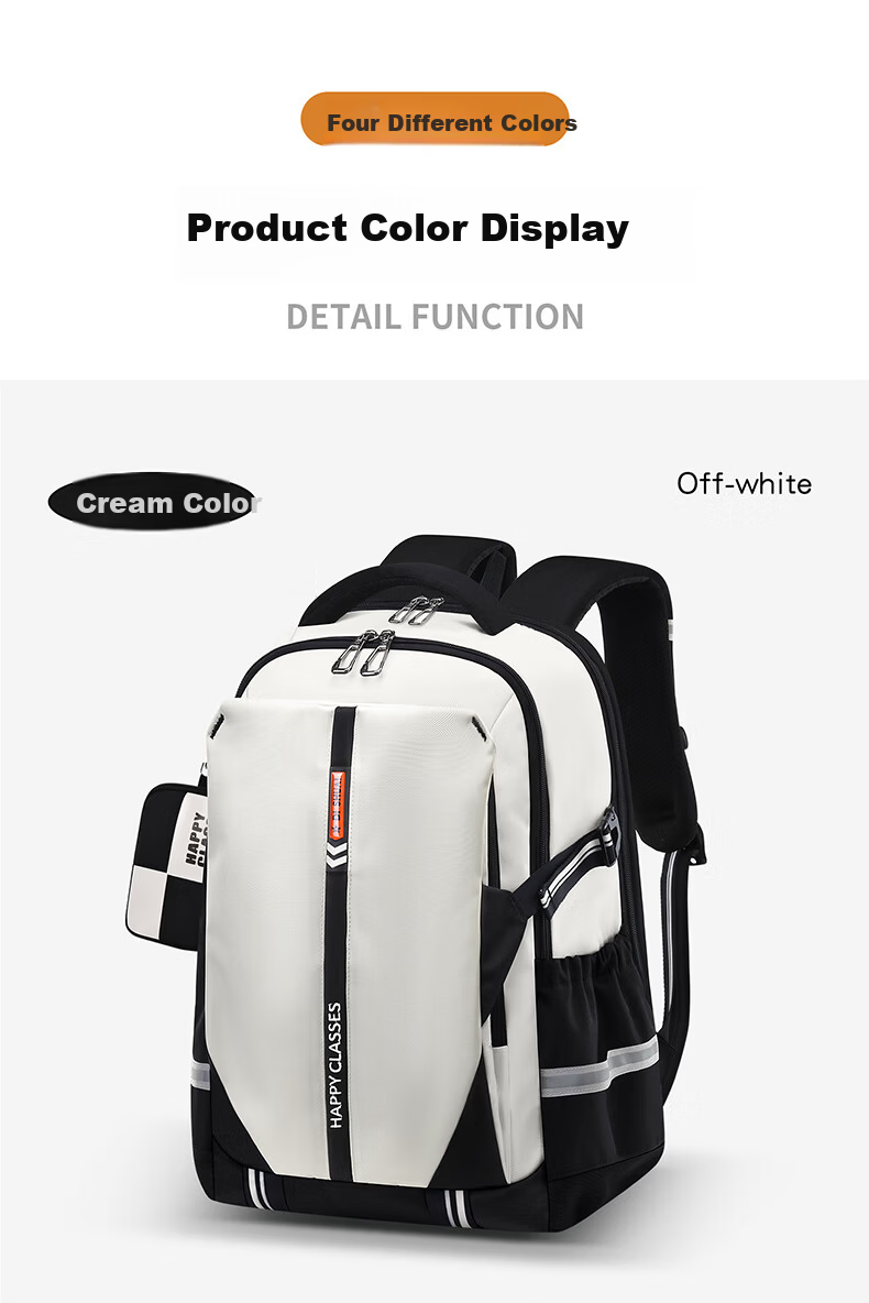 Dishuai Large Capacity Water-Resistant Breathable Lightweight Travel Backpack for Middle School, High School, and College Students 24