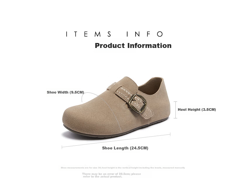 CAMEL Li Keyi Edition Loose Fit 2nd Generation Birkenstock Style Women's Casual Shoes L26S700198 Apricot 37 15