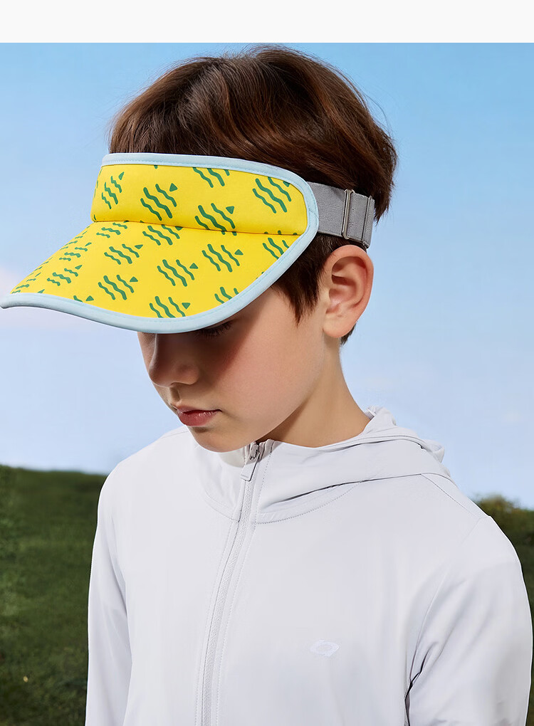 BALABALA Kids Summer Open-Top Hat Unisex Color-Block Sun Protection Comfortable Lightweight Outdoor Cap 209225160201 19